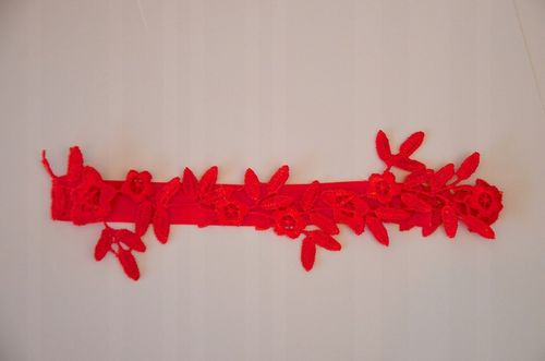 CZERWONA PODWIĄZKA studniówka podwiązki HAND MADE wysoka jakość MATURA 2024 na Arena.pl