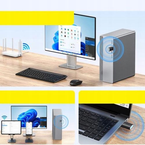 Karta sieciowa USB-A, Baseus 650Mb/s 5GHz, Ethernet, adapter, Karta LAN na Arena.pl