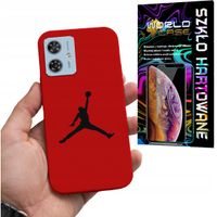 ETUI DO MOTOROLA MOTO G55 - KOSZYKÓWKA WZORY DLA FANÓW NBA + SZKŁO