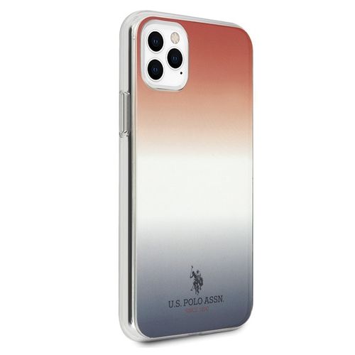 US Polo USHCN65TRDGRB iPhone 11 Pro Max czerwono-niebieski/blue&red Gradient Pattern Collection na Arena.pl