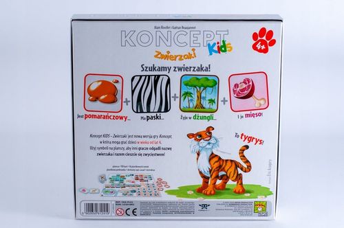 Gra planszowa Rebel Koncept Kids: Zwierzaki na Arena.pl