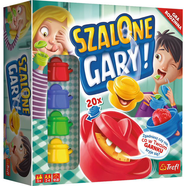 Gra rodzinna Szalone Gary Trefl 01767 zdjęcie 1