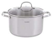 GARNEK ZE STALI NIERDZEWNEJ 18/10 18CM 2.5L NA INDUKCJĘ KLAUSBERG PREMIUM