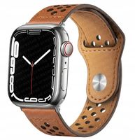 PASEK SKÓRZANY DO APPLE WATCH 1 2 3 4 5 6 7 8 9 SE 42/44/45/49MM