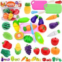 OWOCE I WARZYWA DO KROJENIA NÓŻ DESKA KUCHNIA JEDZENIE AKCESORIA