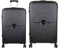 Duża walizka na kółkach z polipropylenu firmy SunBag model CORE 75