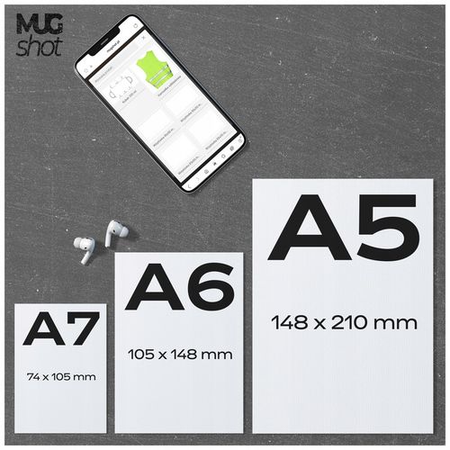 Ulotki A6 100 sztuk DWUSTRONNE / jednostronne | mat / błysk + wizualizacja na Arena.pl