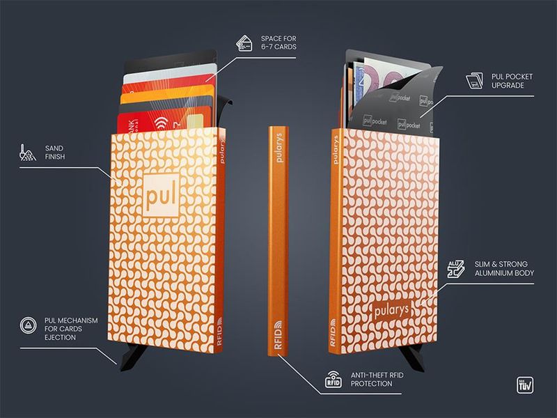 Etui na karty kredytowe RFID ZEN "INFINITY" 1910 zdjęcie 2