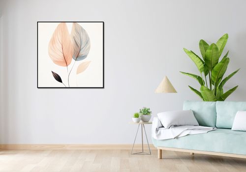 Plakat 90x90cm Liściasty Taniec na Arena.pl