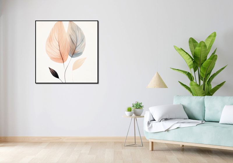 Plakat 90x90cm Liściasty Taniec zdjęcie 4