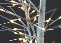 DRZEWKO BRZOZA DUŻA LED ŚWIĄTECZNE LAMPKI ŚWIECĄCE OZDOBNE 180 CIEPŁE