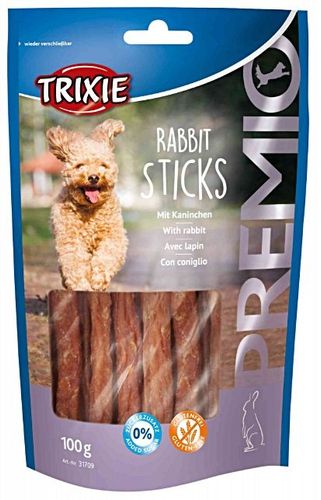 TRIXIE Rabbit Sticks Królik 90% mięso przysmak psa paski z królika 100g na Arena.pl
