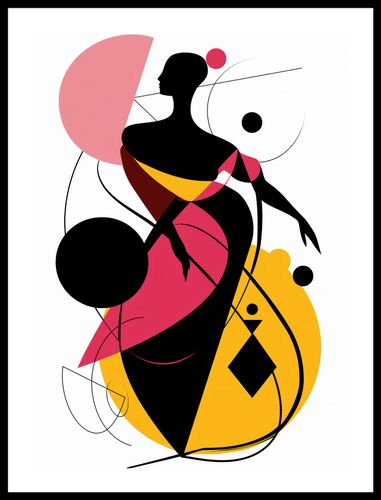 Plakat 40x55cm Sylwetka Gracji na Arena.pl