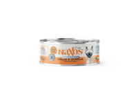 NAXOS CAT STERILIZED  o smaku kurczaka i przepiórki 85g