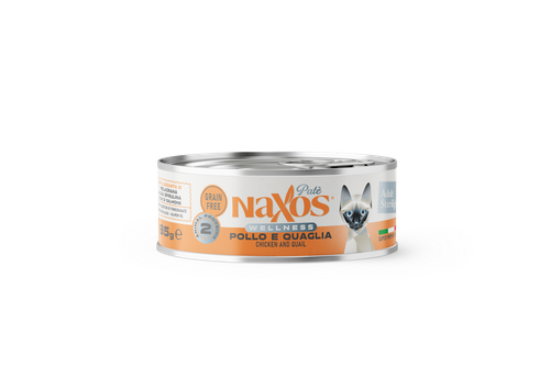 NAXOS CAT STERILIZED  o smaku kurczaka i przepiórki 85g na Arena.pl