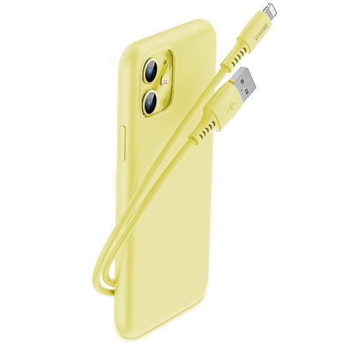 Kabel Lightning USB Baseus Colourful 1.2m 2.4A (żółty) na Arena.pl
