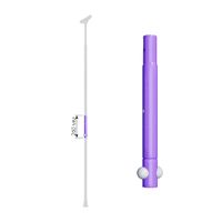dostawka do słupka 26 cm - fioletowy