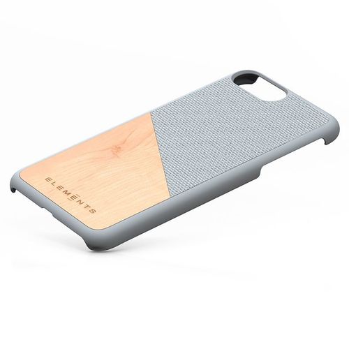Drewniane etui iPhone 8 Plus 7 Plus 6s Plus 6 Plus (Light Grey) na Arena.pl