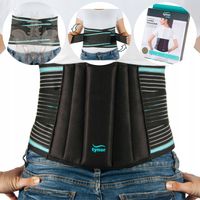 PAS LĘDŹWIOWO KRZYŻOWY GORSET ORTOPEDYCZNY STABILIZATOR BÓL KRĘGOSŁUPA