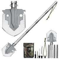 Saperka Wojskowa 16w1 Narzędzia Taktyczne Survivalowe Nóż Krzesiwo Tasak