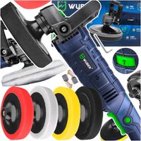 POLERKA SAMOCHODOWA ROTACYJNA 2300W REGULACJA OBROTÓW + ZESTAW