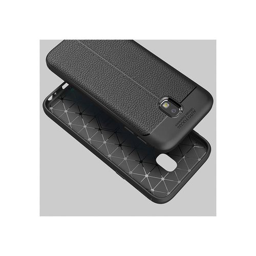 Litchi Pattern Etui Samsung Galaxy J7 2017 czarny na Arena.pl