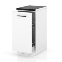 Szafka Kuchenna Stojąca Z Blatem Szafka Cargo 40cm Spremium Biały Mat