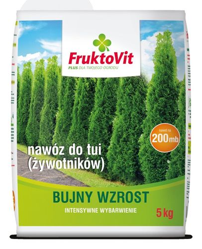 Nawóz do TUI wieloskładnikowy Inco Fruktovit PLUS granulat 5 kg na Arena.pl