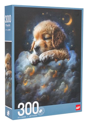 Zestaw Puzzli 300El. Piesek W Chmurach na Arena.pl