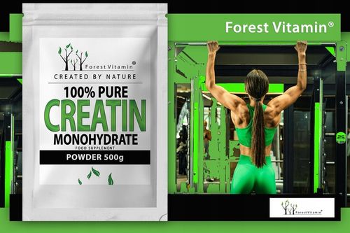 PURE CREATINE 500g KREATYNA MONOHYDRAT SIŁA MASA na Arena.pl