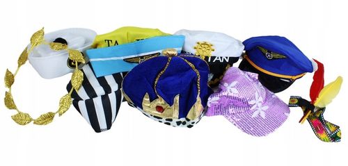 Kapelusz CYLINDER Maga magika czarny + różdżka Czarodziej Magik na Arena.pl