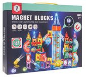 Klocki Magnetyczne Z Podświetleniem 134El.