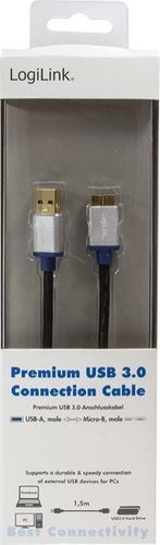 Kabel Premium USB3.0 typ A do micro B, 1.5m na Arena.pl