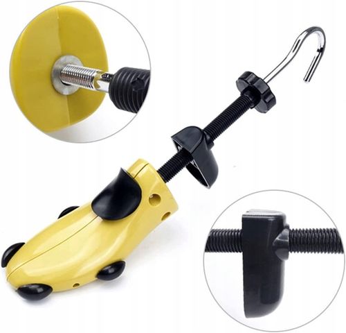 2x PRAWIDŁA REGULOWANE DO ROZCIĄGANIA BUTÓW OBUWIA 36-44 Z NAKŁADKAMI PARA na Arena.pl