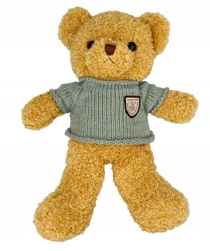 MASKOTKA PLUSZOWA MIŚ MISIO PRZYTULANKA DLA DZIECI 30CM na Arena.pl