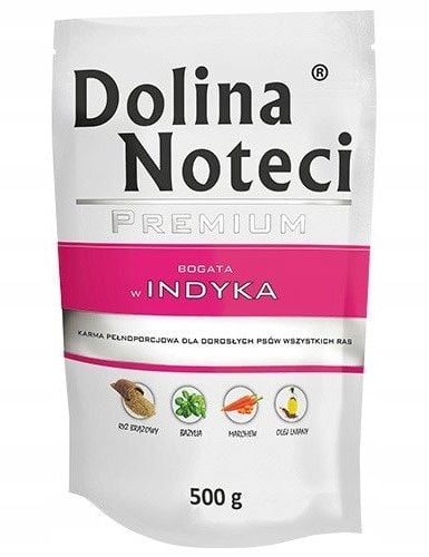 DOLINA NOTECI PREMIUM MIX 10 SMAKÓW Karma mokra dla psa 10x500g na Arena.pl