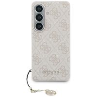 etui guess 4g classic logo charm magsafe do samsung galaxy s26 różowy