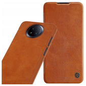 nillkin qin skórzana kabura etui xiaomi redmi note 9t 5g brązowy