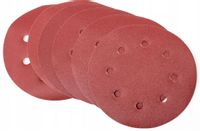 PAPIER ŚCIERNY KRĄŻEK DO SZLIFIERKI 190MM RZEP 80