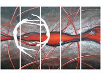 70CM 150CM OBRAZ 5 ELEM TANIEC TONI ŚCIENNY