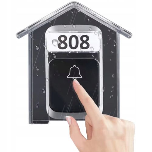 DASZEK OCHRONNY DO DZWONKA BEZPRZEWODOWEGO OSŁONA PRZYCISKU PRZEŹROCZYSTA na Arena.pl