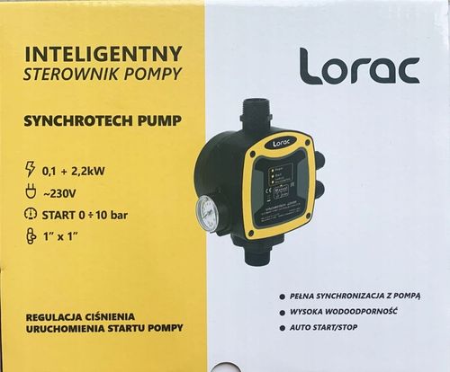 Inteligentny automatyczny sterownik pompy start/stop Lorac Synchrotech 2200 na Arena.pl