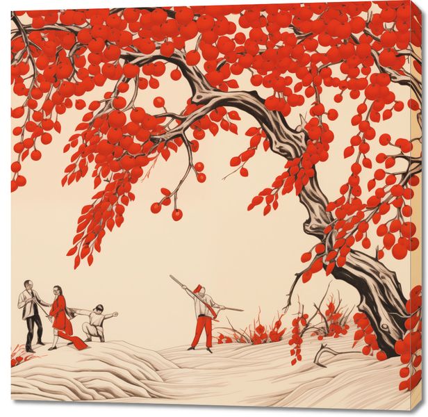 Obraz 100x100cm Piękno Prostoty Życia zdjęcie 1