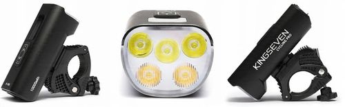 Mocna Lampka ROWEROWA Światło LED przód + tył 2000lm latarka 10000mAh ROWER na Arena.pl