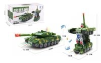 czołg transformujący w robota ledz dżwiękiem 28x10x10,5 cm NT5406