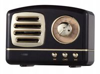 Głośnik bateryjno sieciowy Vintage Bluetooth AUX