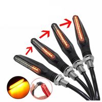 Kierunkowskazy Motocyklowe LED DYNAMICZNE, PŁYWAJĄCE, Uniwersalne