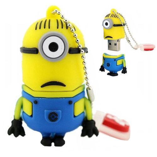 PENDRIVE USB SZYBKI FLASH DRIVE ULTRA PAMIĘĆ ZAWIESZKA PREZENT MINIONEK 8GB na Arena.pl