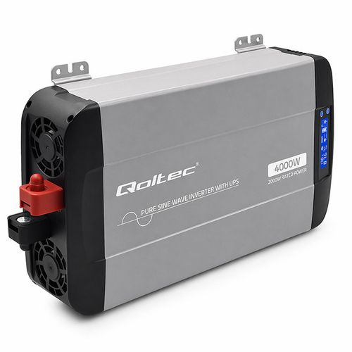 Qoltec przetwornica SINUS UPS 12V/230V 2000W na Arena.pl