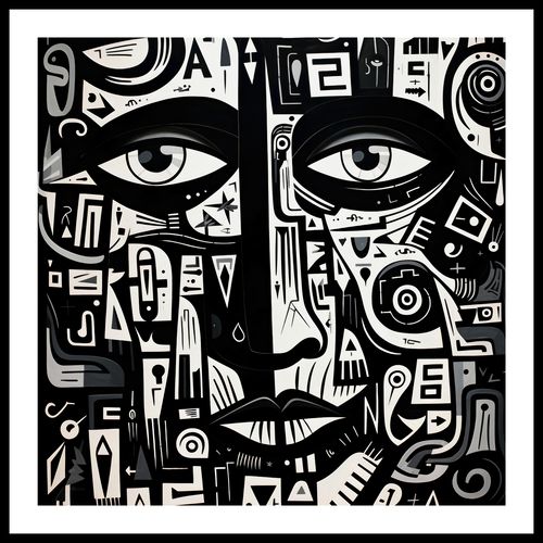 Plakat 50x50cm Labirynt Myśli na Arena.pl